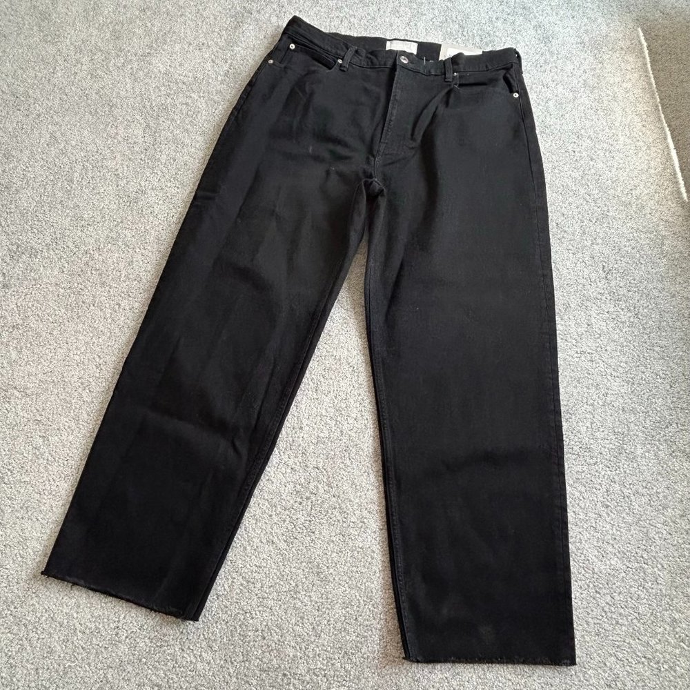 Everlane The Way High Jeans in Black High Rise Jeans Size 34 Long   - 1G1295